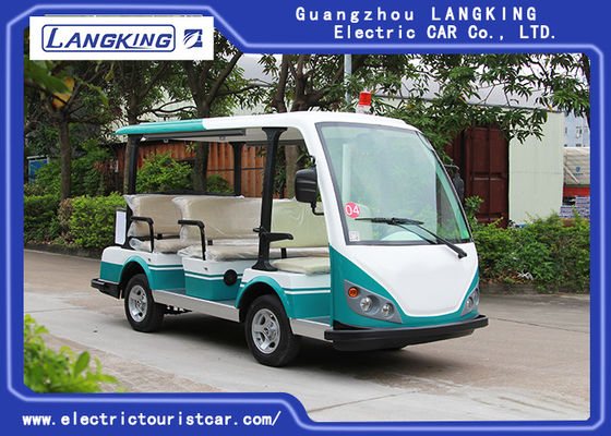 चीन सार्वजनिक क्षेत्र के परिवहन के लिए 5kW एसी मोटर 8 सीट इलेक्ट्रिक टूरिस्ट कार मैक्स स्पीड 28 किमी / घंटा आपूर्तिकर्ता